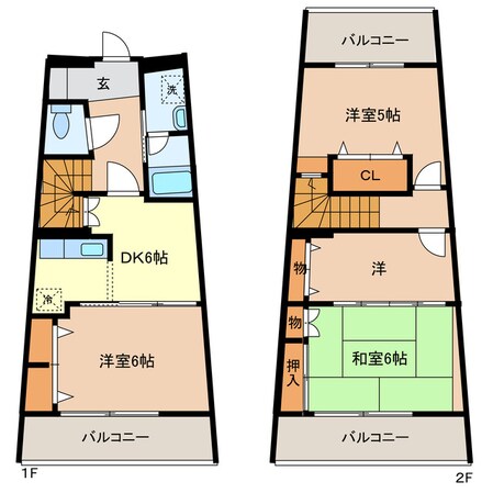 ロイヤルガーデンの物件間取画像